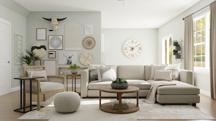 Contemporary wall shelving